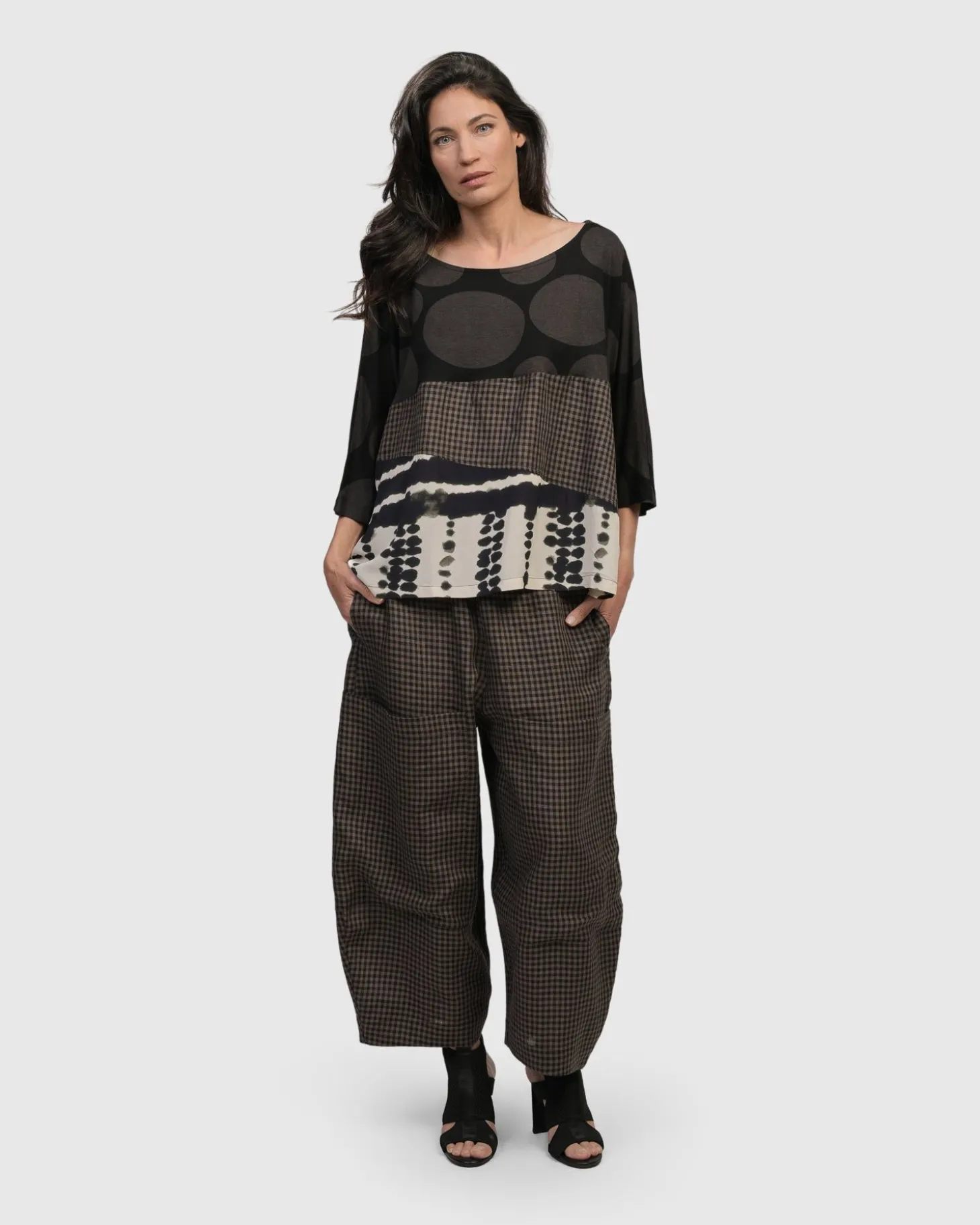 Izma Boxy Tee, Savanna