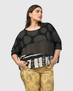 Izma Boxy Tee, Savanna
