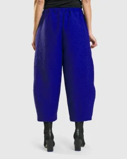 Jacquard Tapestry Pants, Royal