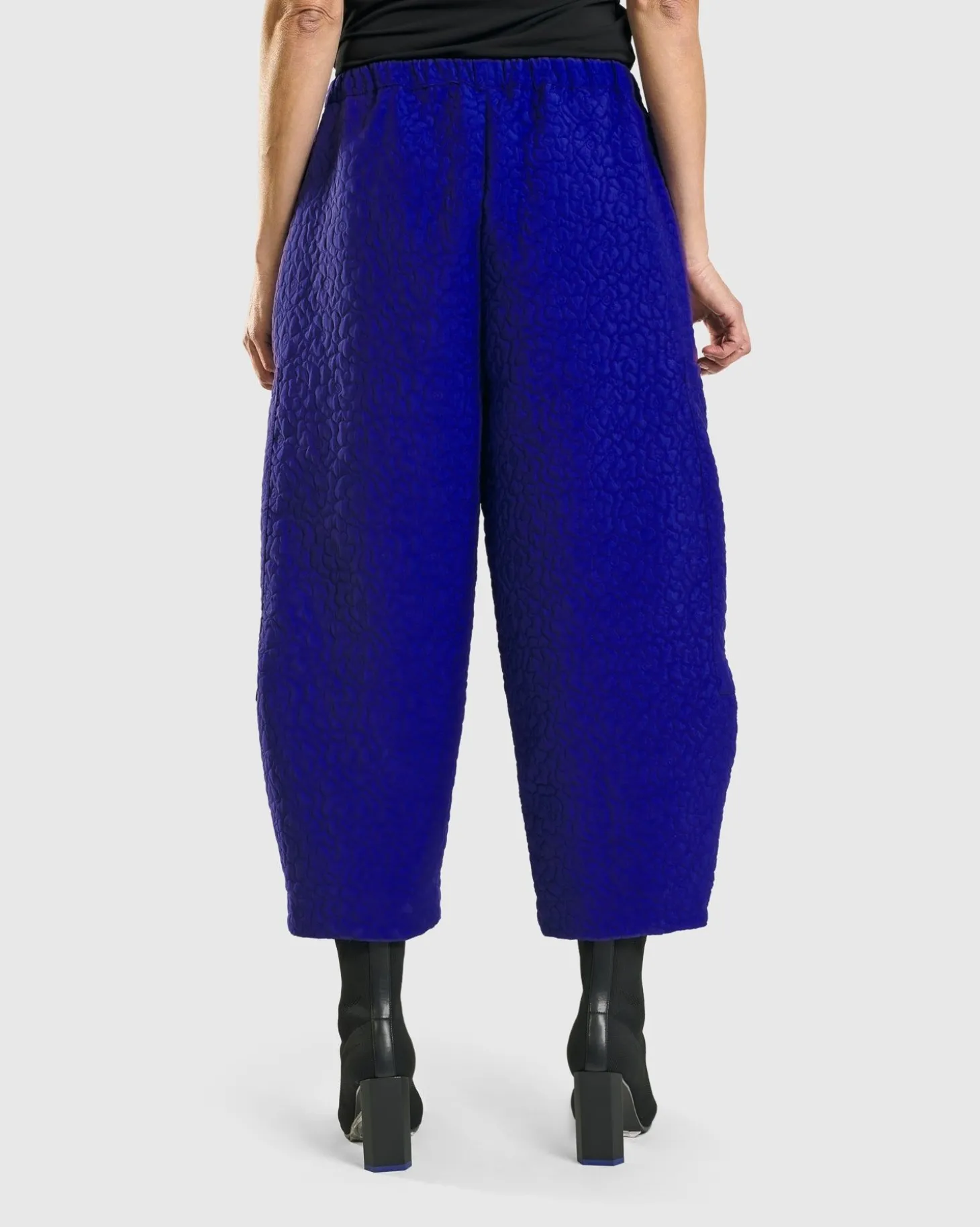 Jacquard Tapestry Pants, Royal