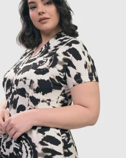 Jane Cocoon Midi Dress, Tie Dye