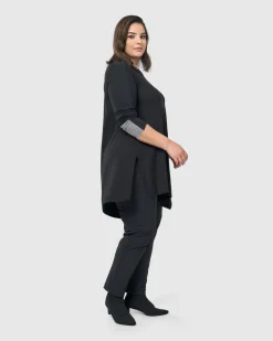 Josie Swing Tunic Top, Mono