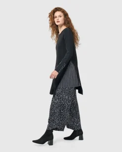 Josie Swing Tunic Top, Mono
