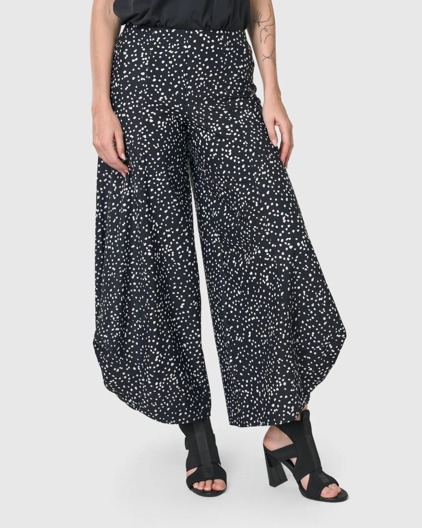 Julee Punto Pants, Dots