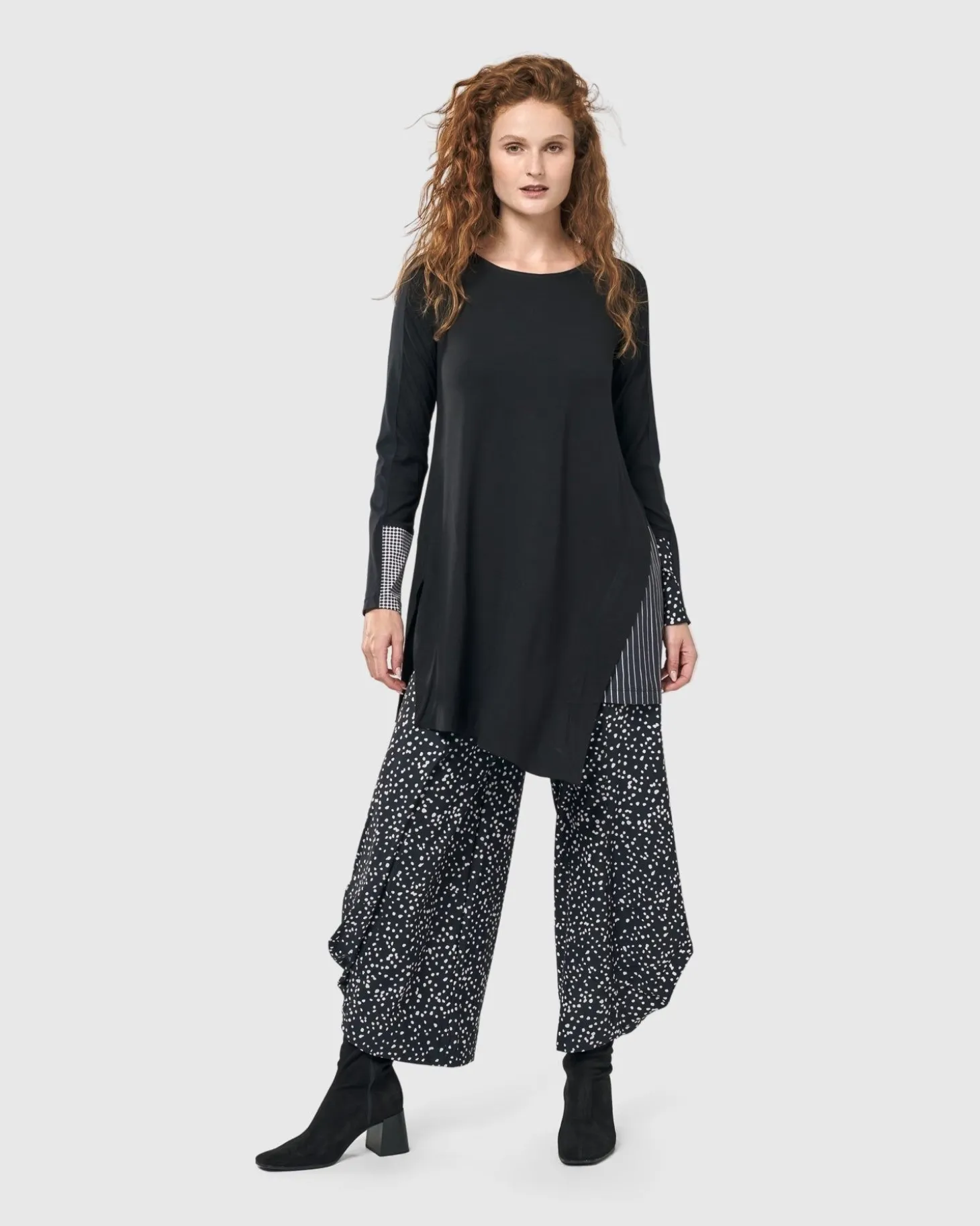 Julee Punto Pants, Dots