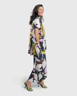 Kaleidoscope Punto Pants, Abstract