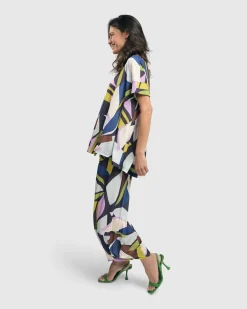 Kaleidoscope Punto Pants, Abstract