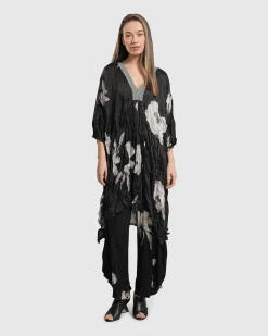Kennedy Crinkle Punto Pants, Roses