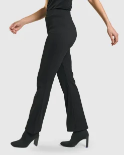 Kick Flare Curator Pants, Black