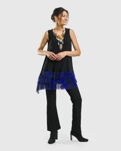 Kick Flare Curator Pants, Black