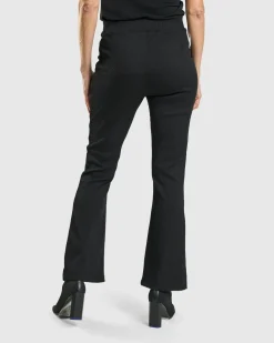 Kick Flare Curator Pants, Black