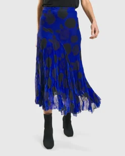Kusama Swing Skirt, Royal
