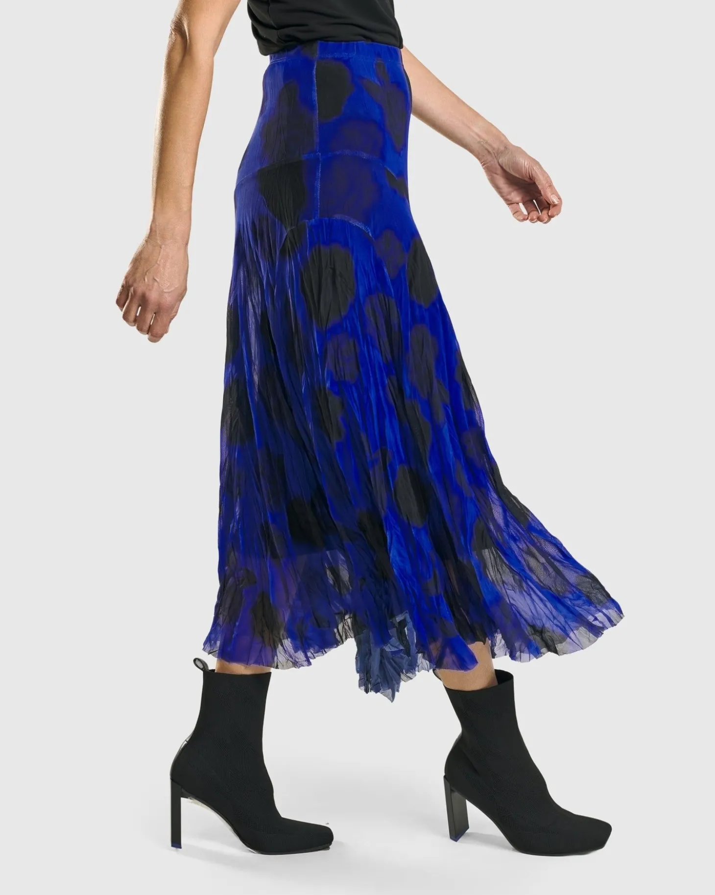 Kusama Swing Skirt, Royal