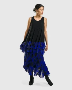 Kusama Swing Skirt, Royal