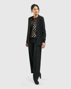 Kuzco Cropped Cardigan Top, Gold