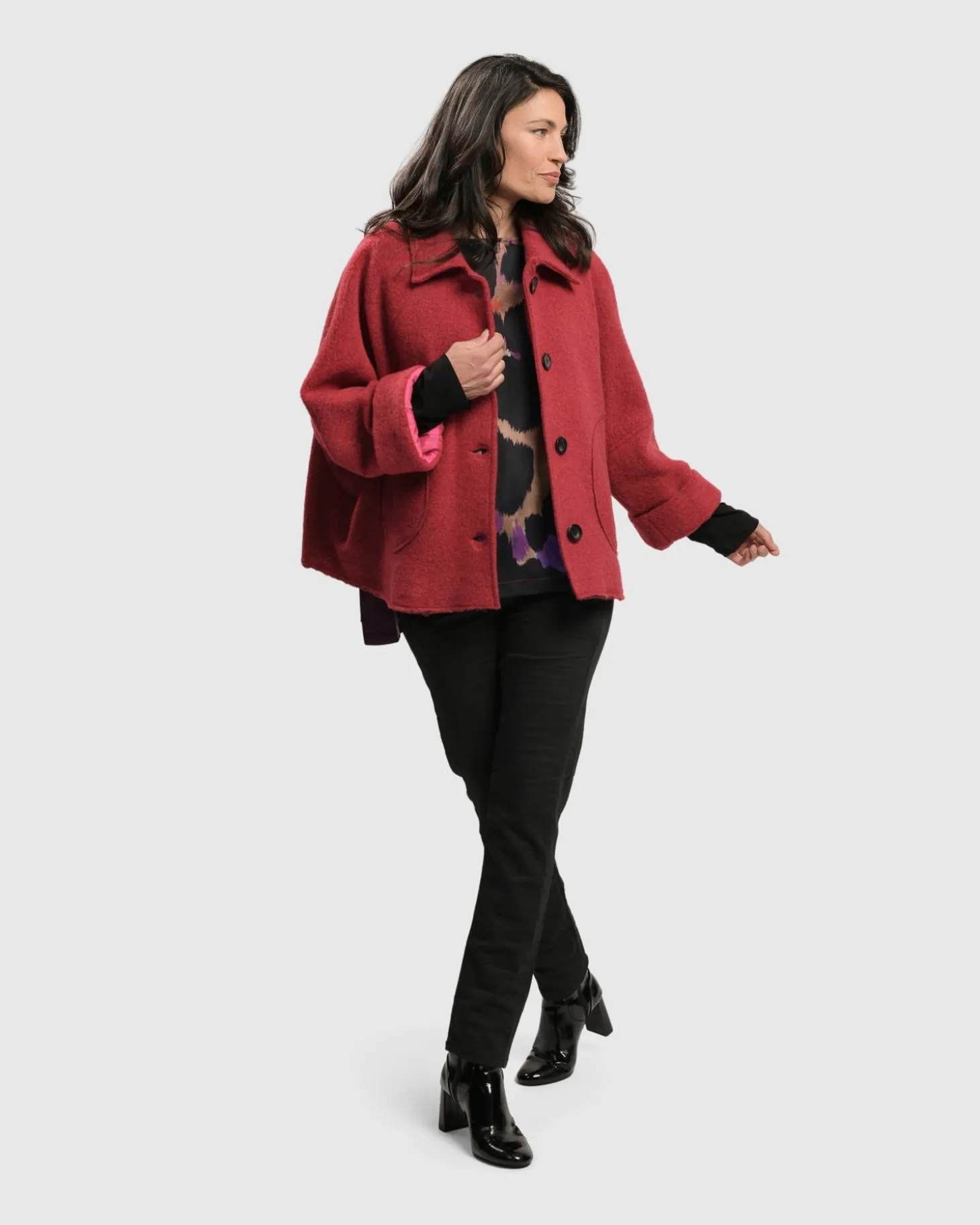 Lady Bird Jacket, Rose