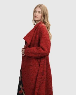 Leading Lady Coat, Scarlet