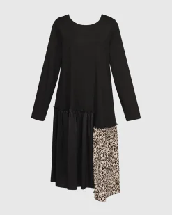 Leo A-Line Midi Dress