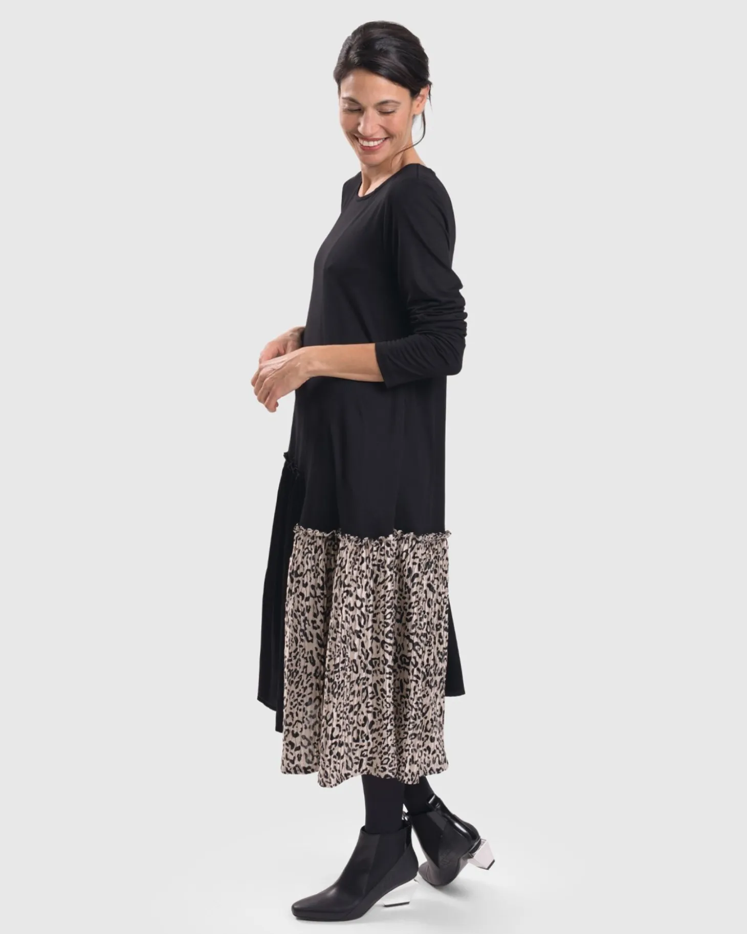 Leo A-Line Midi Dress