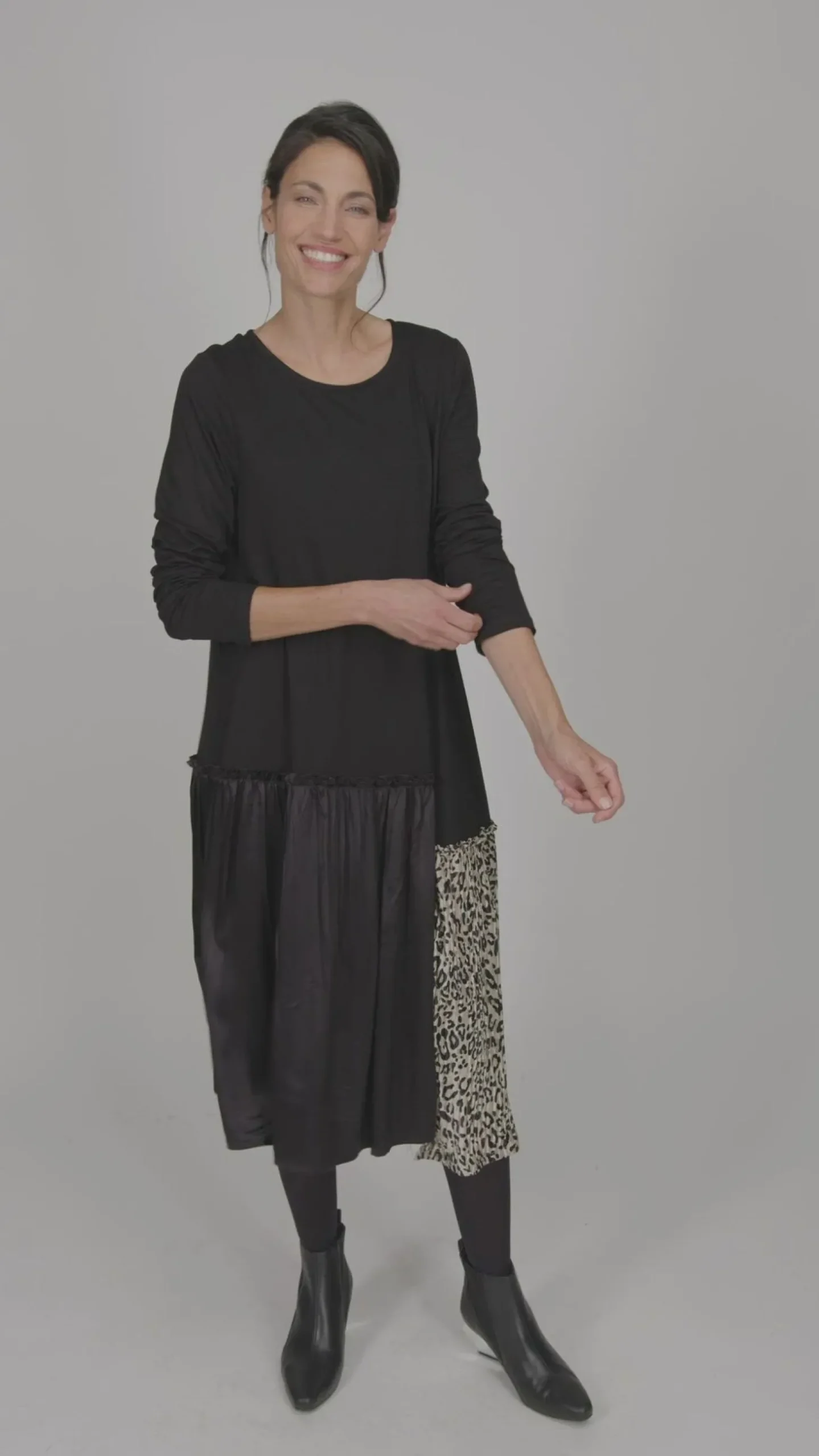 Leo A-Line Midi Dress