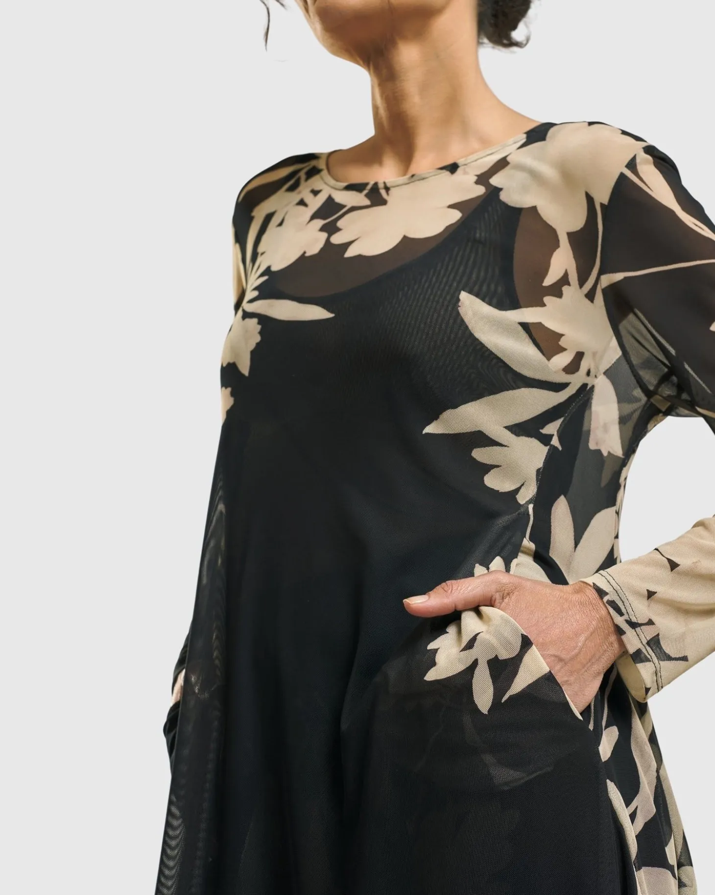 Lilia Tunic Top, Floral
