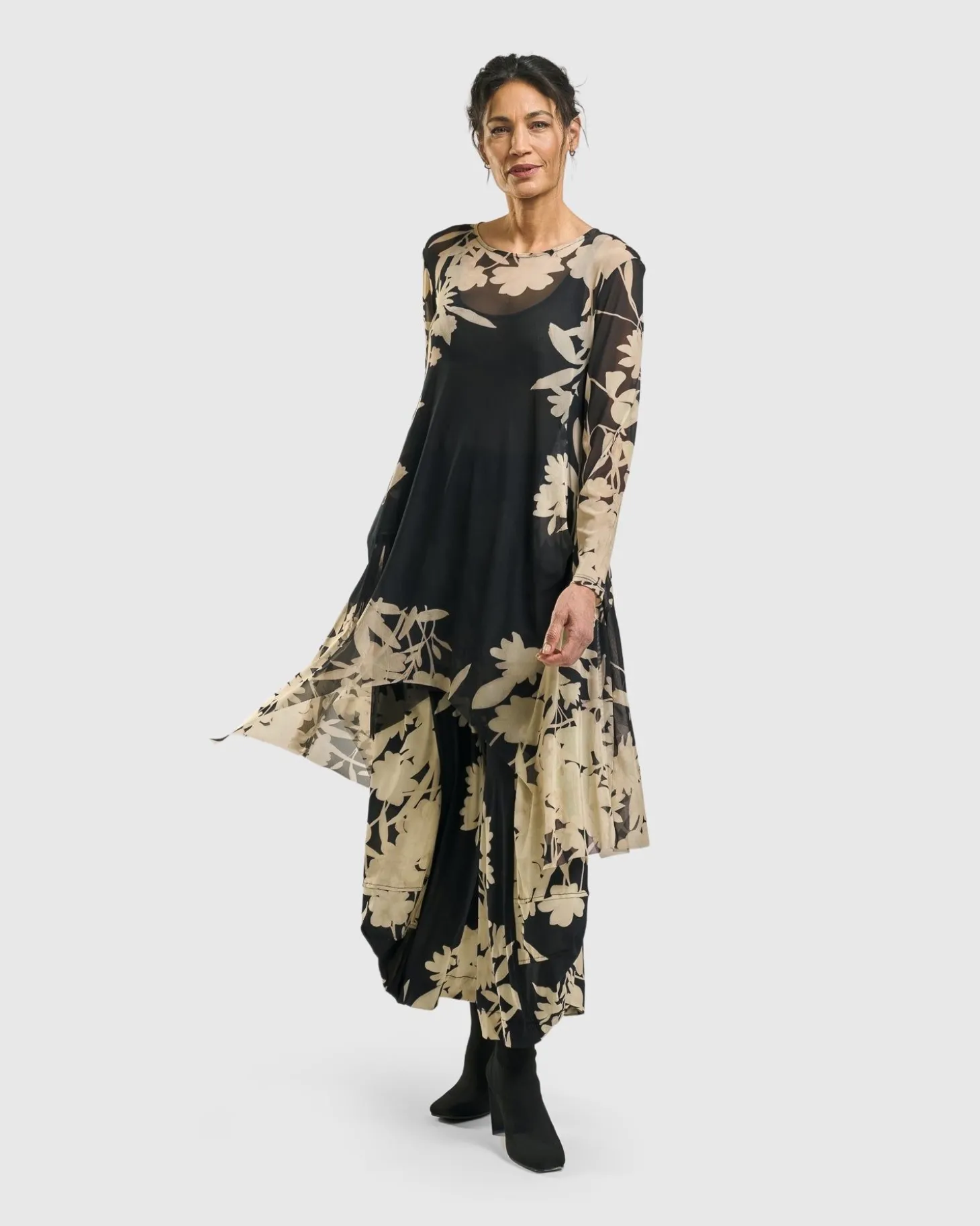 Lilia Tunic Top, Floral
