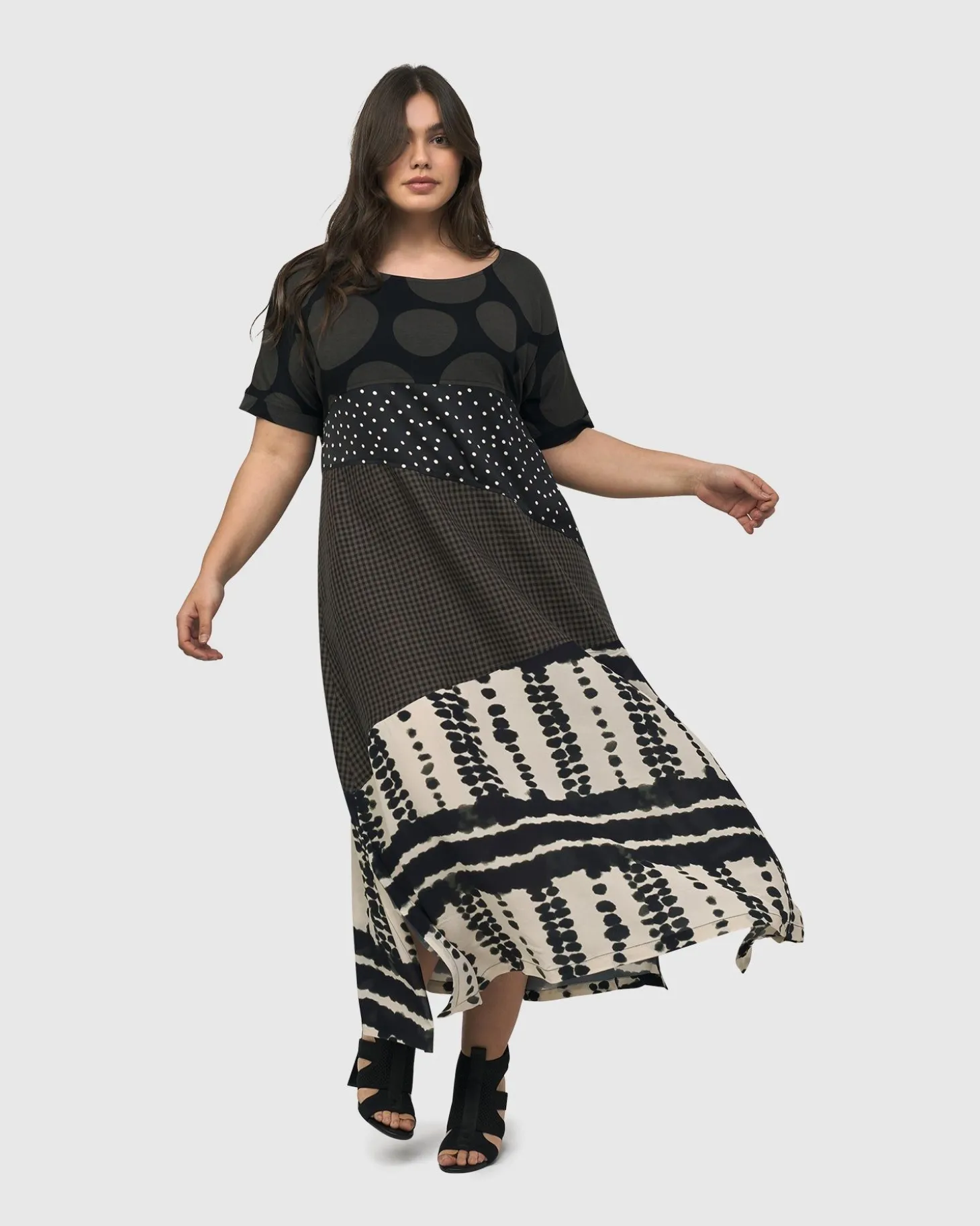 Lost City T-Shirt Dress, Savanna