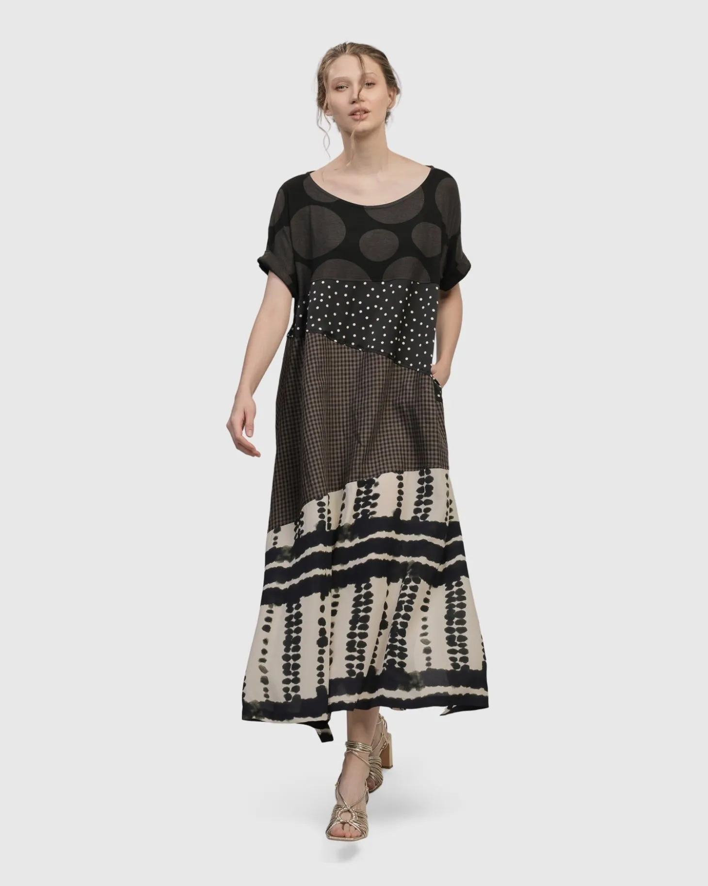 Lost City T-Shirt Dress, Savanna