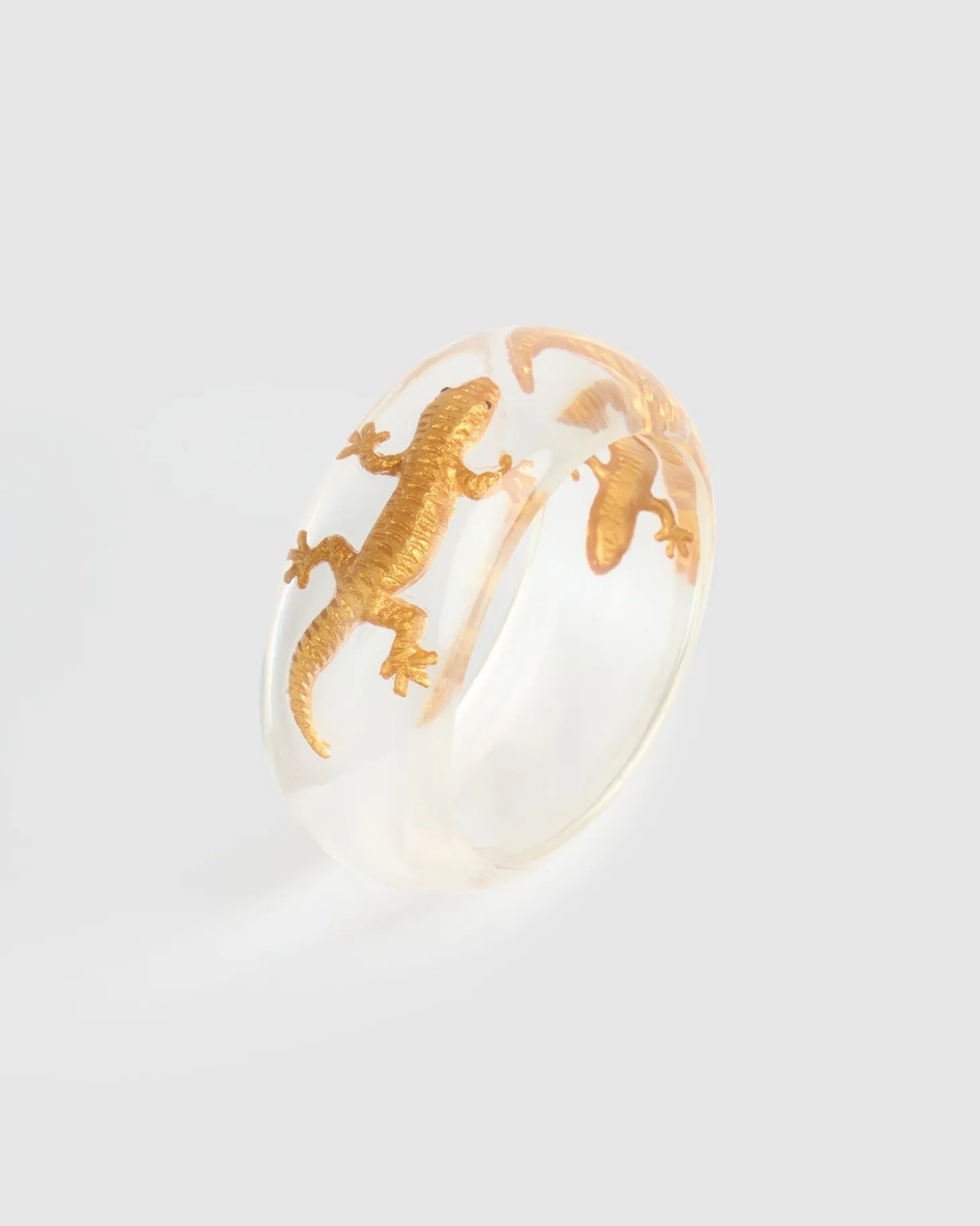 Lucky Bangle Bracelet, Gold