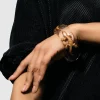 Lucky Bangle Bracelet, Gold