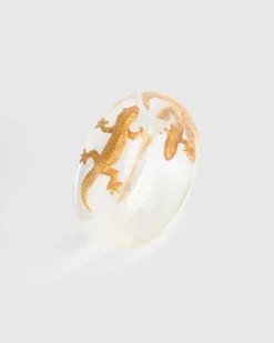 Lucky Bangle Bracelet, Gold