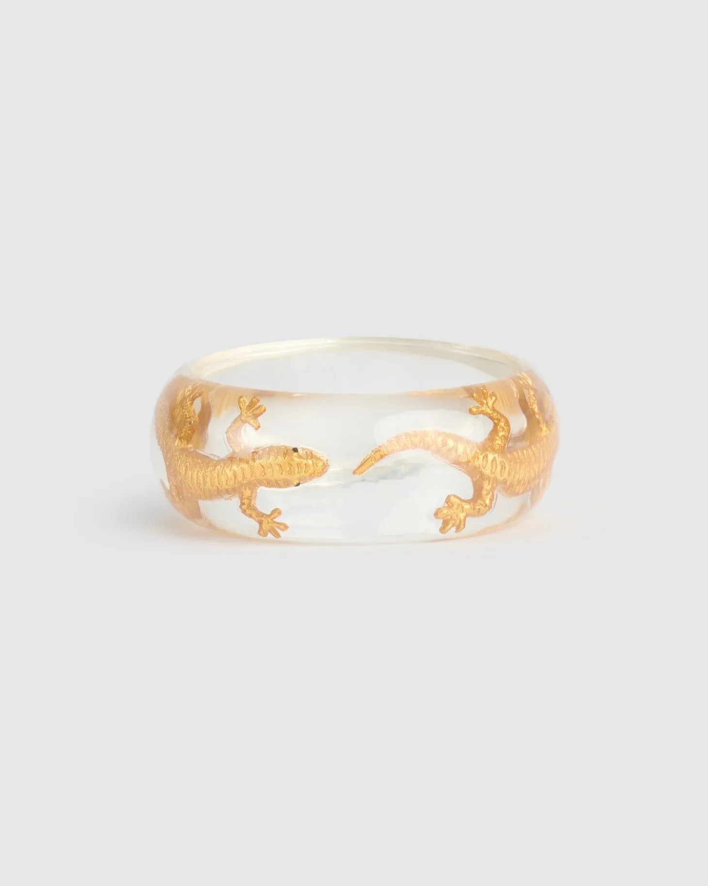 Lucky Bangle Bracelet, Gold