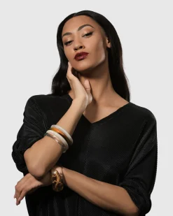 Lucky Bangle Bracelet, Gold