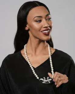 Lucky Bead Necklace, Frost