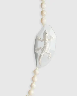 Lucky Bead Necklace, Frost