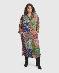 Lucy Kaleidoscope Maxi Dress