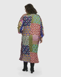 Lucy Kaleidoscope Maxi Dress