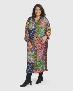Lucy Kaleidoscope Maxi Dress