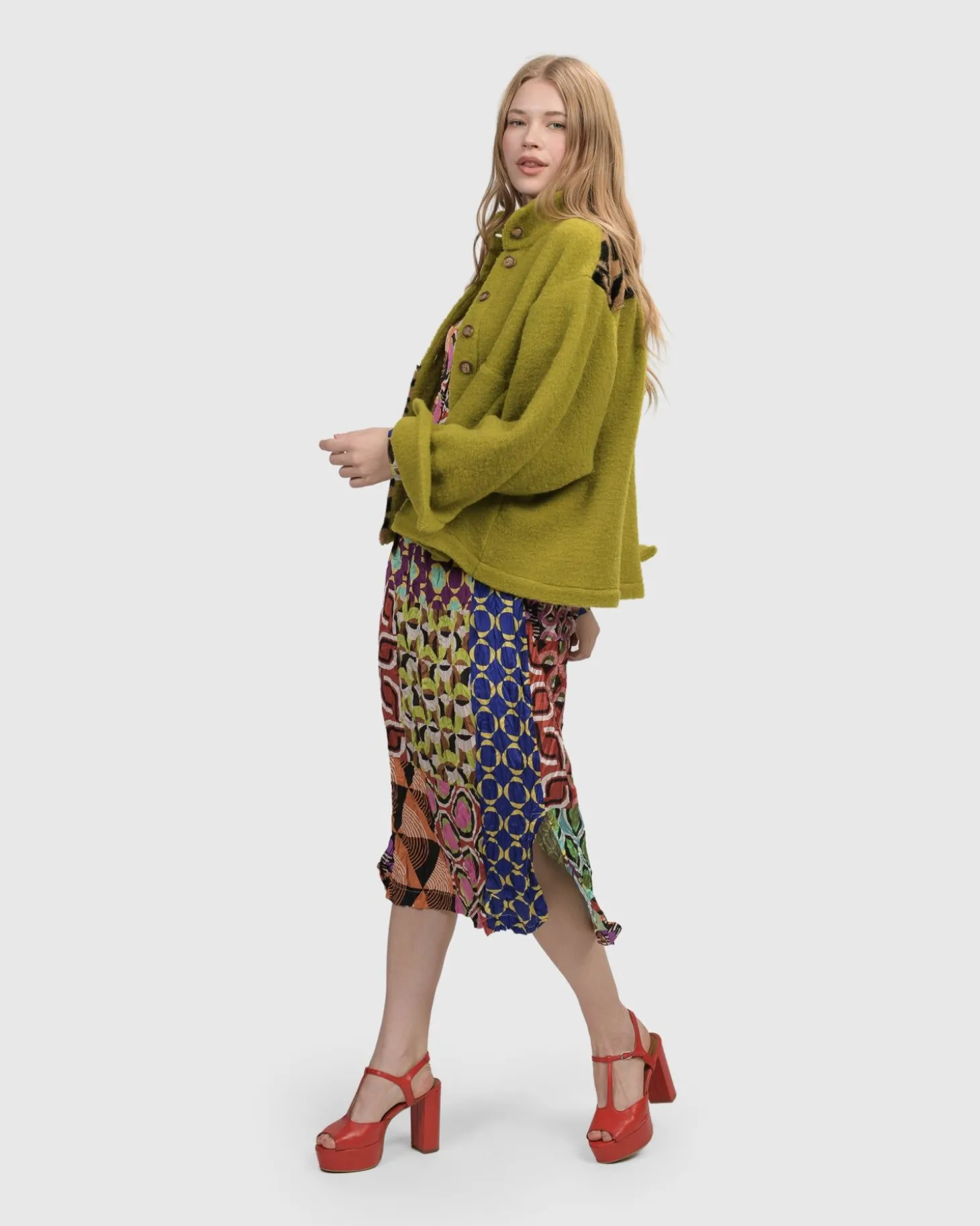 Lucy Kaleidoscope Maxi Dress