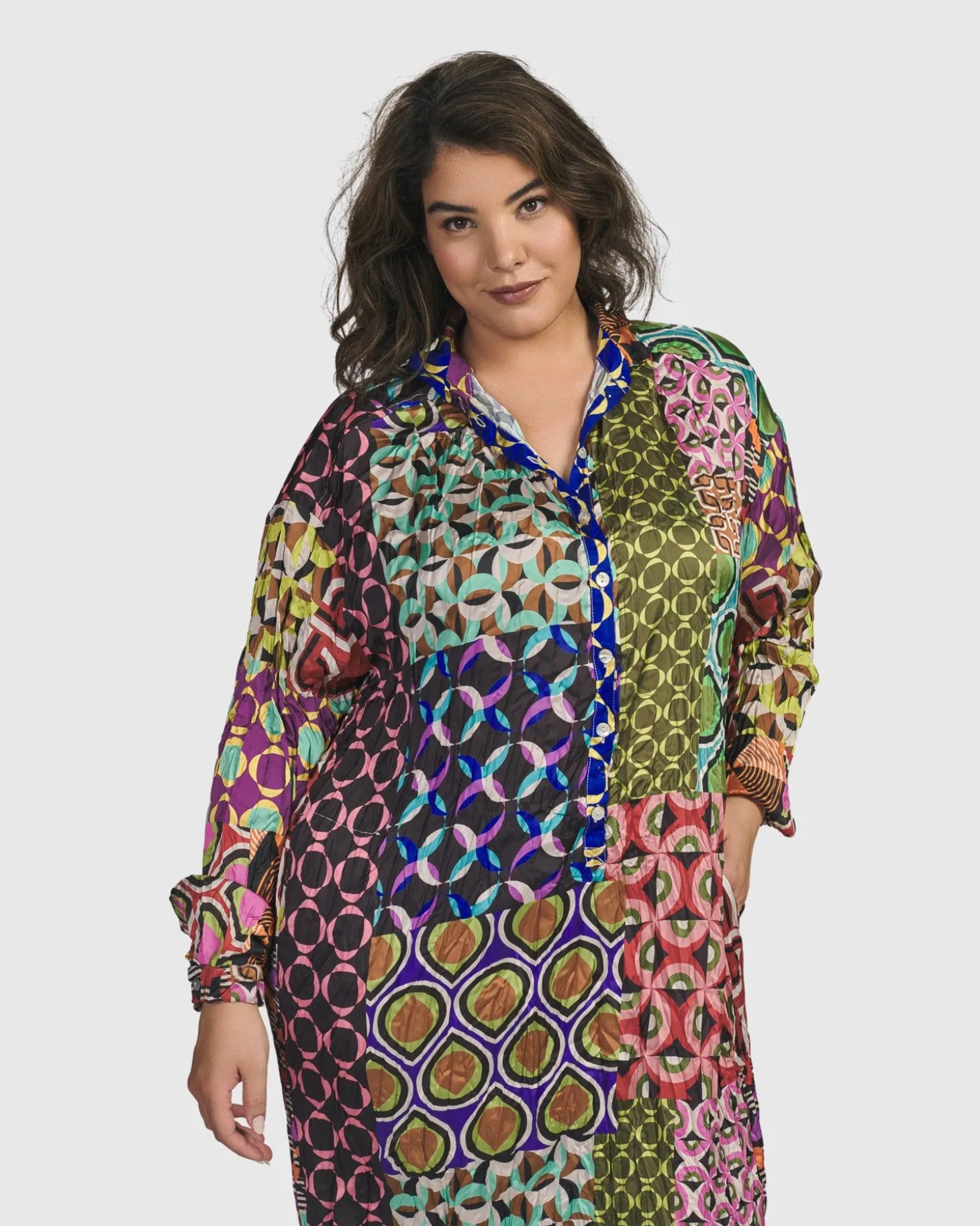 Lucy Kaleidoscope Maxi Dress