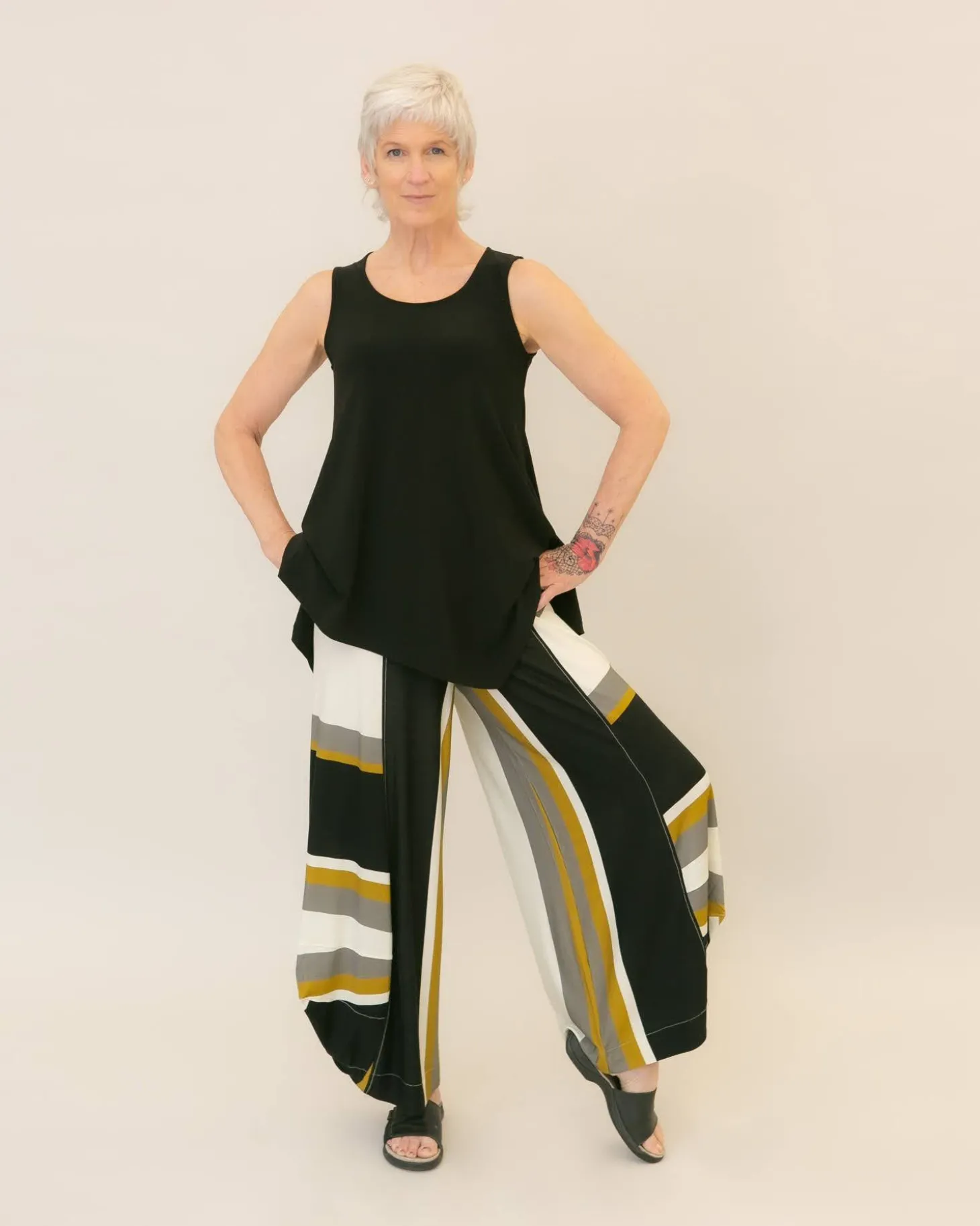 Marla Punto Pants, Stripes