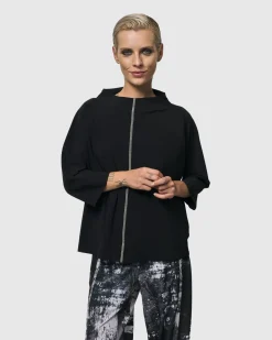 Matrix Boxy Top, Black