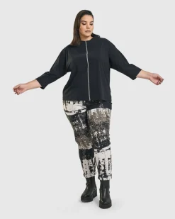Matrix Boxy Top, Black