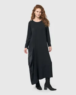 Midnight Maxi Dress, Black