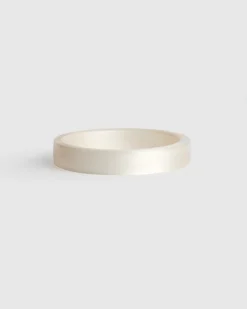Minimalist Bangle Bracelet, Frost