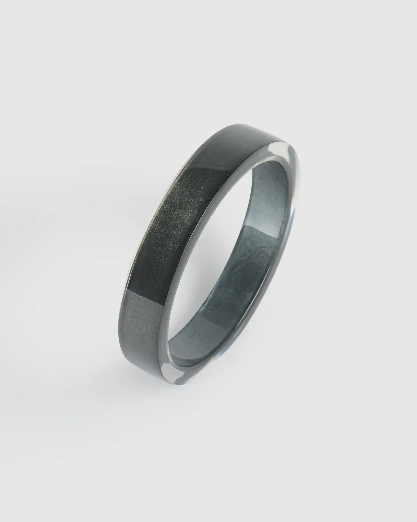 Minimalist Bangle Bracelet, Meteor