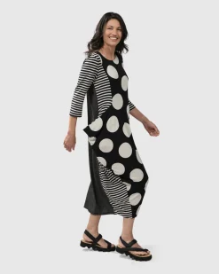 Minnie Midi Dress Mono