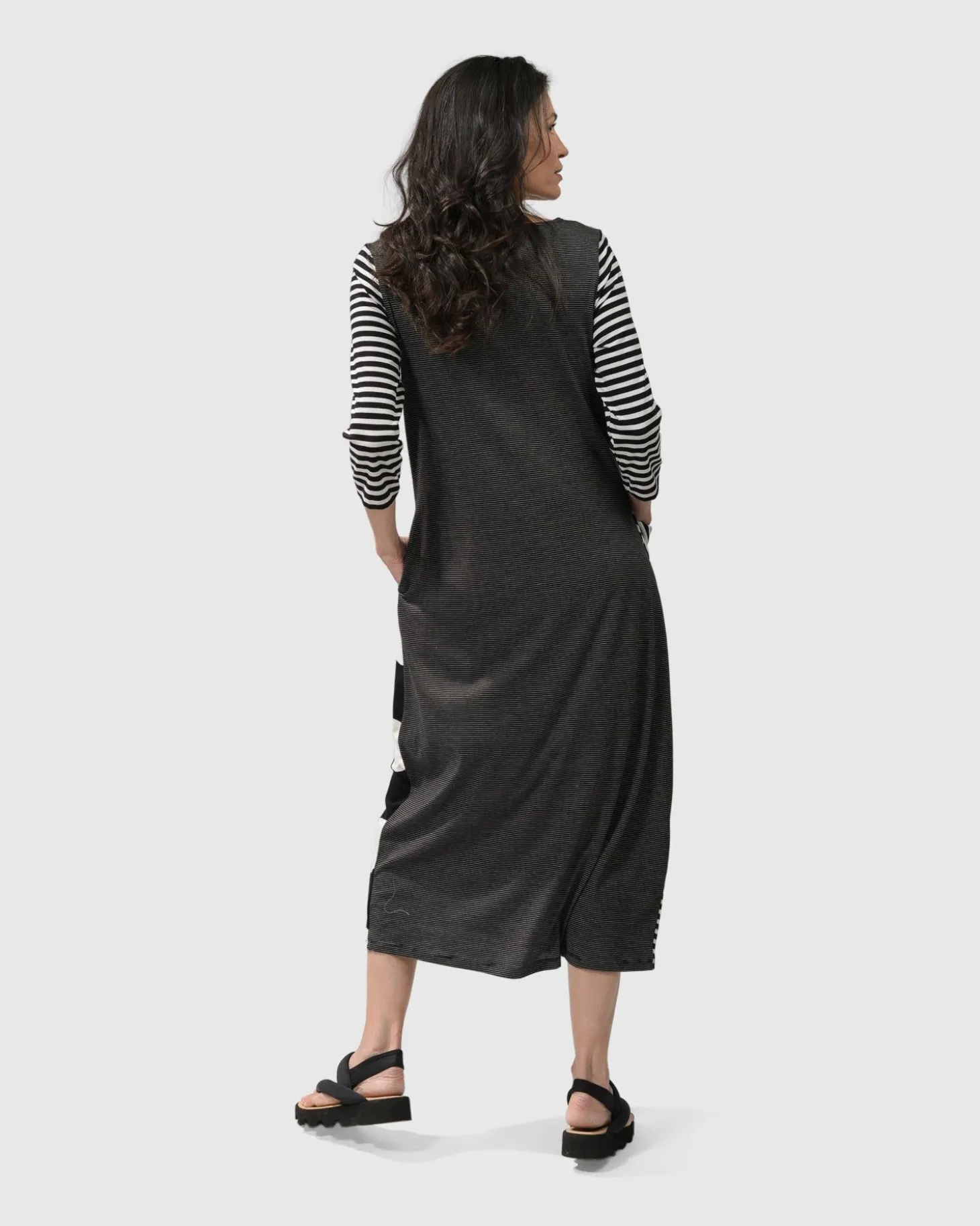 Minnie Midi Dress Mono