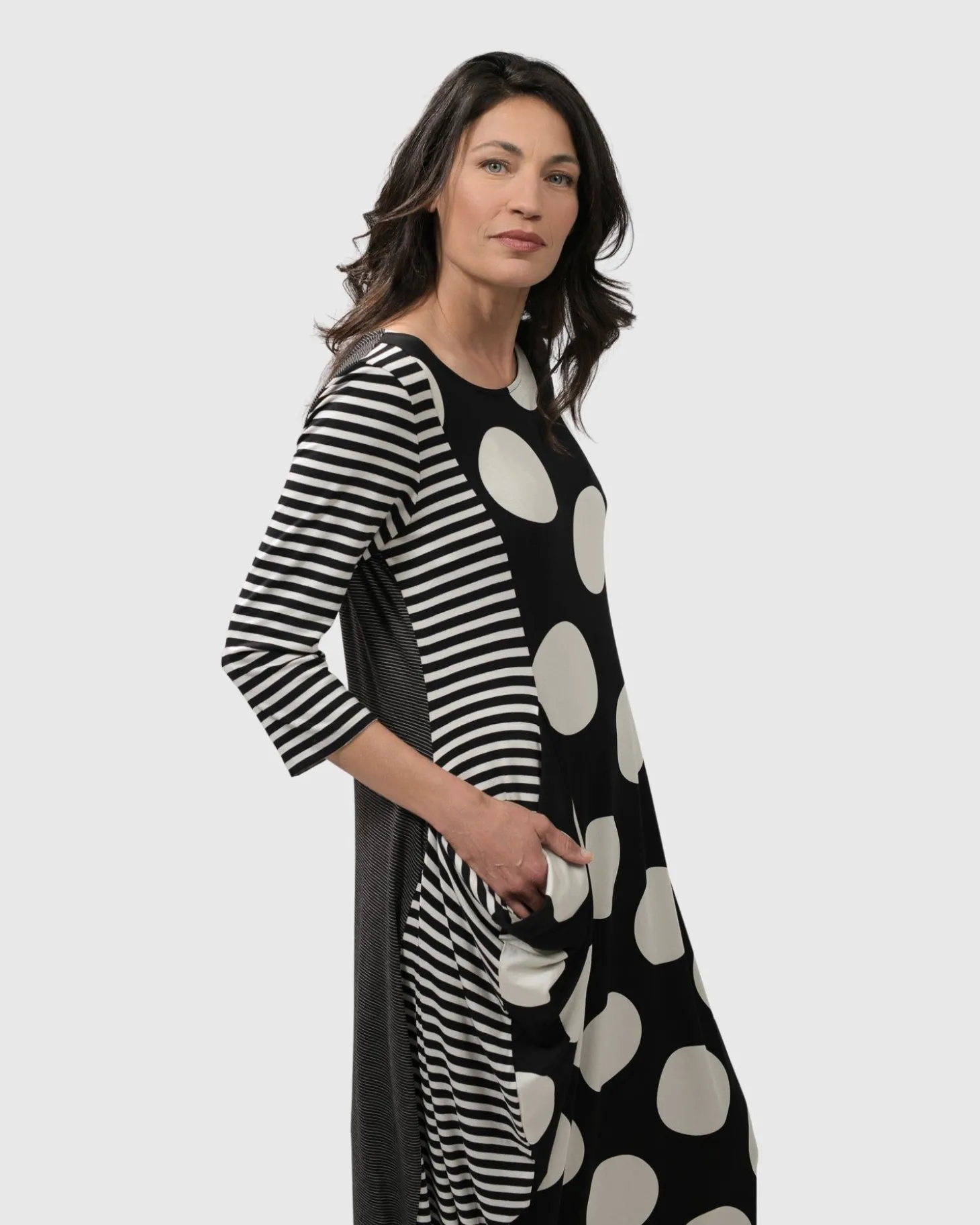 Minnie Midi Dress Mono