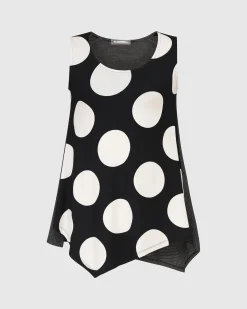 Minnie Sleeveless Uptown Top, Mono
